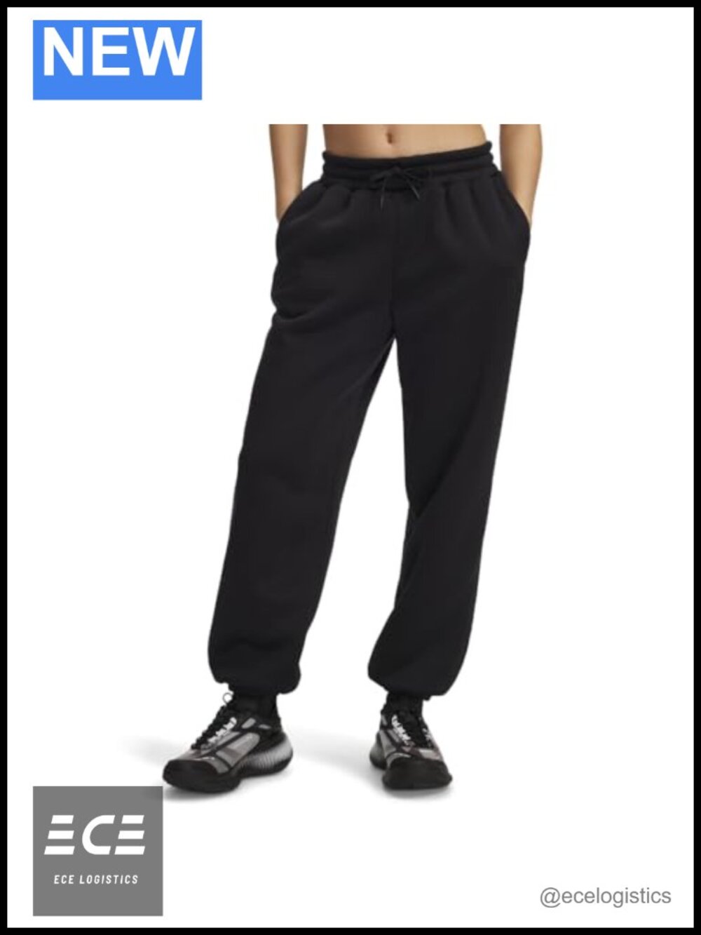Under Armour Fleece Relaxed Jogger Sweatpants Tapered Mid Rise Pull On